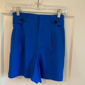COPY - Banana Republic Women’s Electric Blue Shorts Size 0 New with Tags Tie Cl…